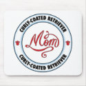 CURLY-COATED RETRIEVER mom mousepad