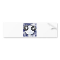 Curly Eyes Bumper Stickers