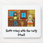 Curly Fries Mouse Pad