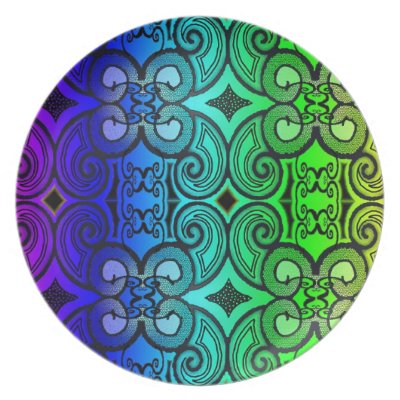 Rainbow Plate