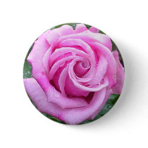 Curly Rose buttons by sunlitnook Curly Rose buttons