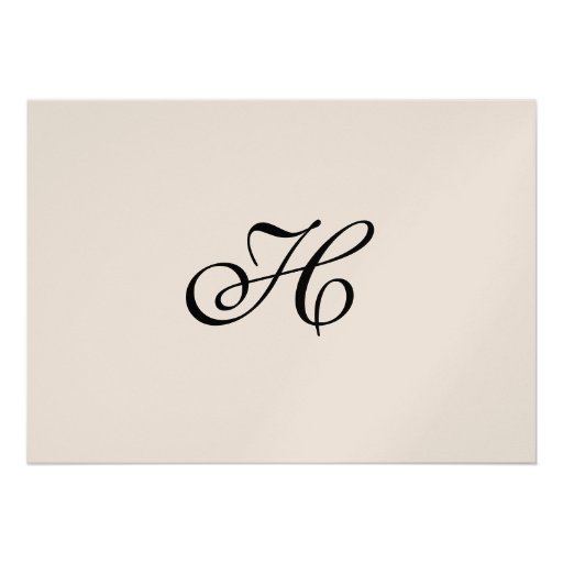 Curly Willow Wedding Invitation