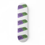 Curn as Cu Copper and Rn Radon skateboards