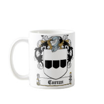Curran Family Crest Coffee Mugs