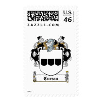 Curran Family Crest Stamps