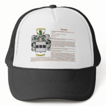 Curran (meaning) mesh hats