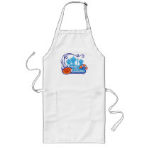'Curry is my Chocolate' Apron in Aqua