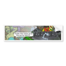Curse_final_A Bumper Stickers