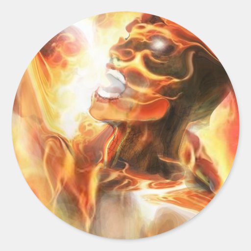 cursed-of-god-classic-round-sticker-zazzle