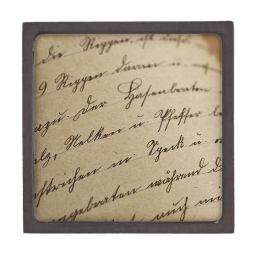 Cursive Writing Gift Box Zazzle