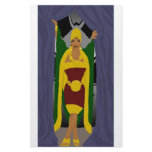Curtain Pose Stationery Design