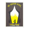 Curtain Rises Theatre 1942 WPA posters by lc_wpa Curtain Rises Theatre 1942 WPA posters
