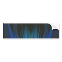 Curtains of Light: Abstract Artwork: Bumper Sticker
