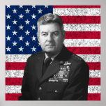 Curtis Lemay and The American Flag posters