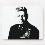 Curtis Lemay -- Black and White mousepads