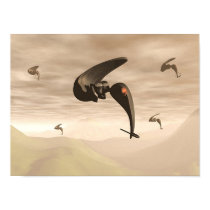 Curved Alien Ships posters