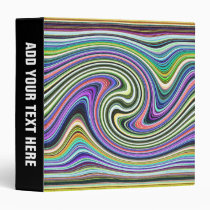 Curved Layers of Colors binders