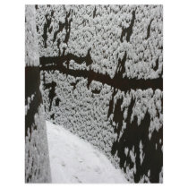 Curved snow, Basel, Switzerland Custom Flyer