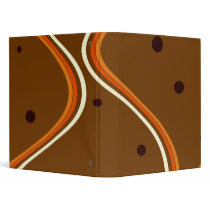 Curves and Dots Avery Binder