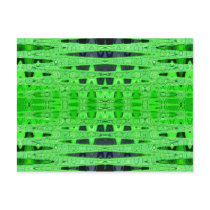 curves green postcards by DonnaGraysonAbstract curves green postcards