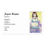Curvy Belly Dancer Business Cards