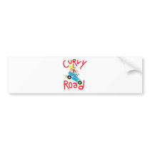 CURVY ROAD bumper stickers