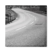 Curvy Road Magnet by MichaelFelix Curvy Road Magnet