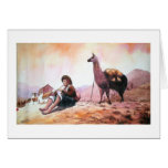 Cusco Peru Llama Picture Cards