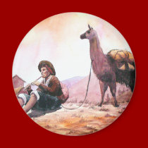 Cusco Peru Llama Picture magnets
