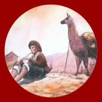 Cusco Peru Llama Picture stickers