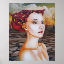 Cuse of the Broken muse Print