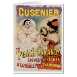Cusenier Vintage Wine Ad Art Card