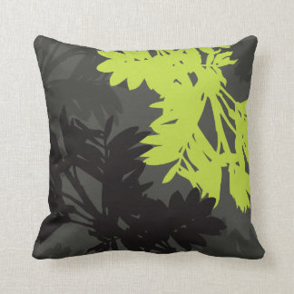 Lime Green And Gray Pillows - Decorative & Throw Pillows Zazzle