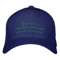 Cust5om Embroidered Psych Hat embroidered hats