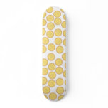 Custard Tart Pattern. Custom Skateboard