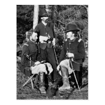 Custer & Friends, 1860s Post Cards