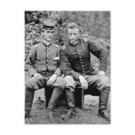 Custer & Prisoner, 1862 Postcards