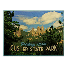 Custer State Park Post Card
