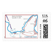 Custer's Last Stand postage by moxieann Custer's Last Stand postage