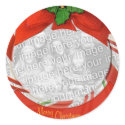 Custmizable Christmas Sticker by elenaind Custmizable Christmas Sticker