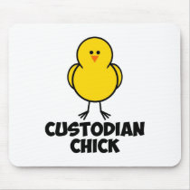 Custodian Chick mousepads