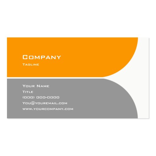 Custom 145 business card template (front side)