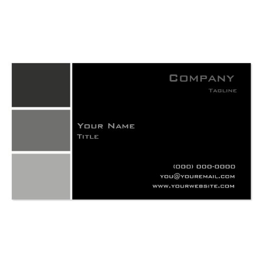 Custom 162 business card (front side)
