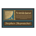 Custom 1775 Astrolabe Quadrant Bookplate Stickers