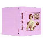 Custom 1" Binder - Nine Inches of Chocolate