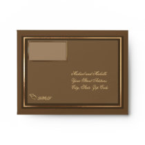Custom 5 ¾ x 4 3/8 RSVP Envelope 2nd Version