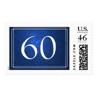 Custom 60 birthday! Stamps