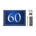 Custom 60 birthday! stamp