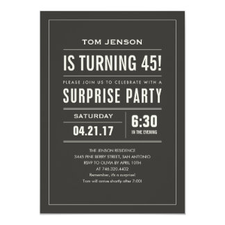 Surprise 80th Birthday Party Invitations & Announcements | Zazzle