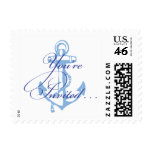 Custom Anchor Wedding Postage Custom Anchor Wedding Postage